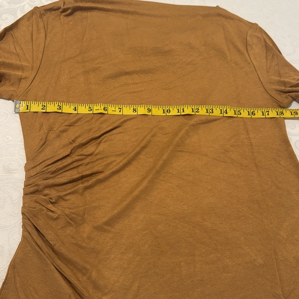 Vince, Drape Neck long Sleeve Top. Ladies 1X - Picture 14 of 15